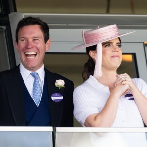 Jack Brooksbank and Princess Eugenie, 2024