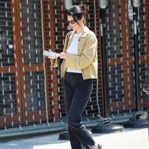 Kendall Jenner is seen on May 3, 2025 in New York City.