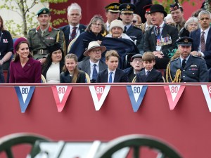 Prince William, Princess Kate and Their Family Attend VE Day Event in London After Prince Harry Drama