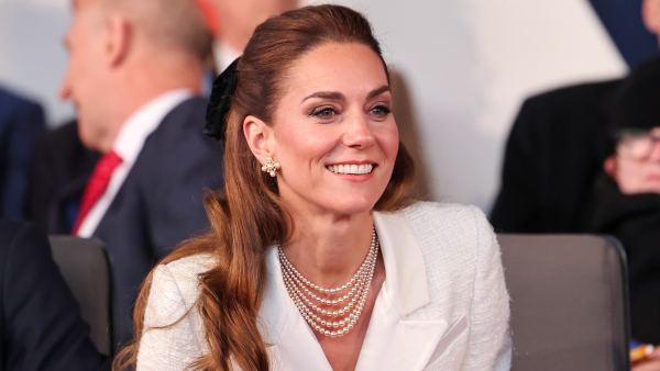 Catherine, Princess of Wales attends a concert to mark the 80th Anniversary of VE Day at Horse Guards Parade on May 08, 2025 in London, England. The King and Queen, joined by Members of the Royal Family, will take part in events from May 5th to May 8th to commemorate the 80th anniversary of VE Day, which signalled the end of the Second World War in Europe.