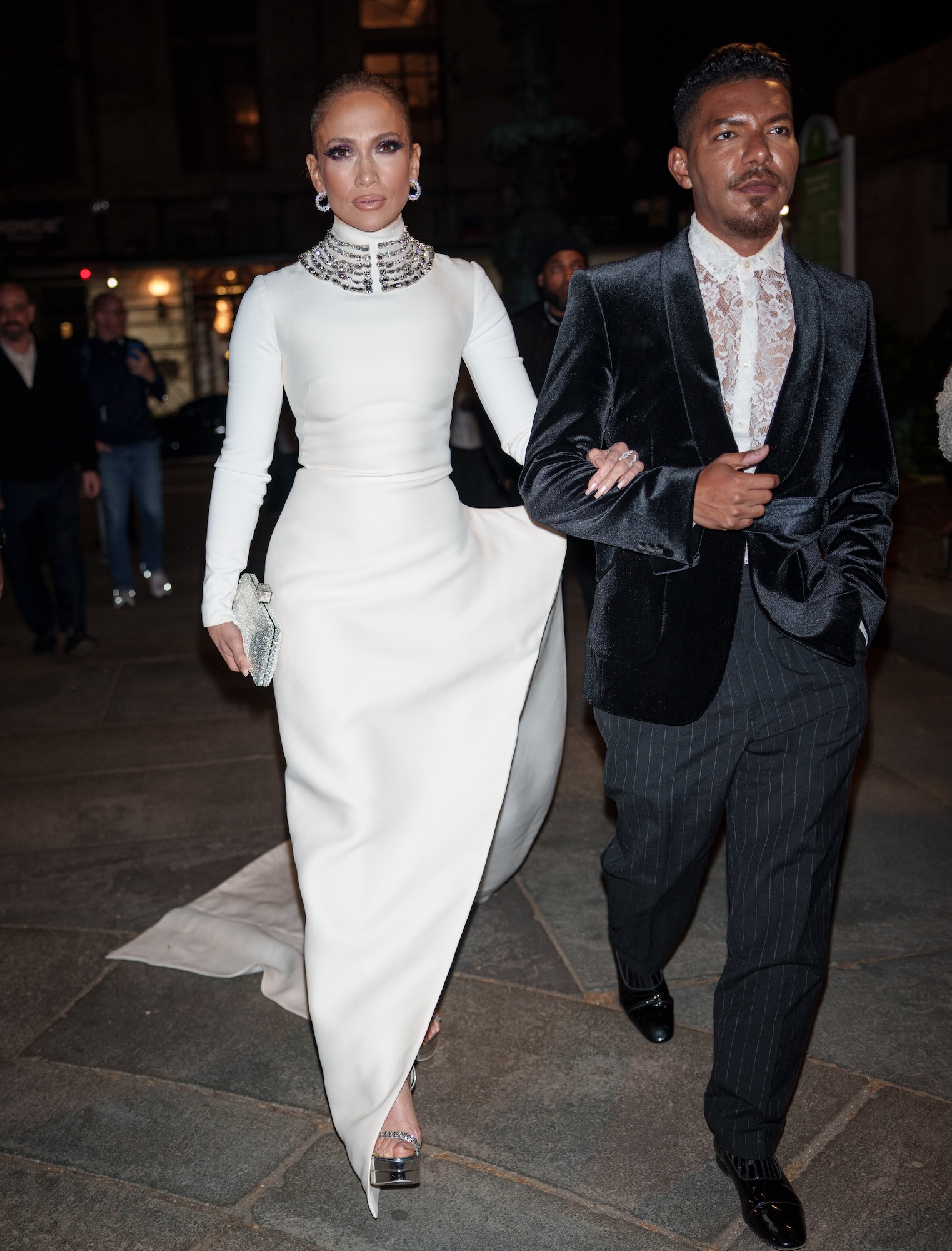 Jennifer Lopez Nails Bridal Chic in a Big White Gown Months After Split