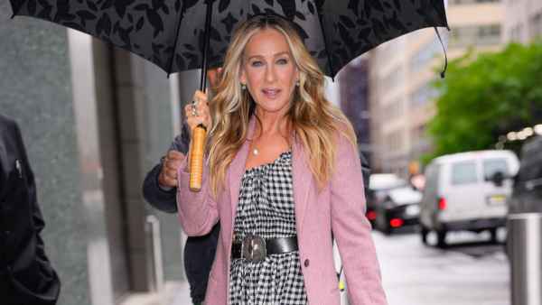 Sarah Jessica Parker is seen on May 21, 2025 in New York City.
