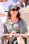 Kristin Davis Gingham Blouse