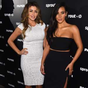 Kim Kardashian and Larsa Pippen
