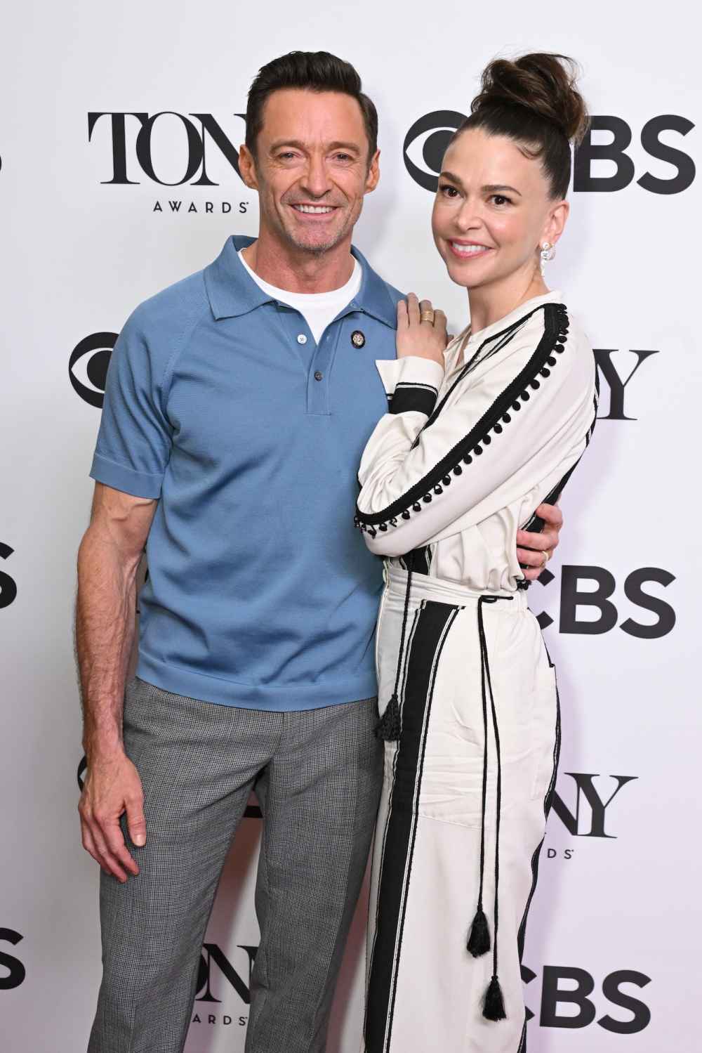 Hugh Jackman and Sutton Foster