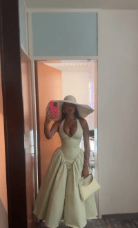 Influencer Gabriela Moura Slams Criticism of 2025 Kentucky Derby Outfit