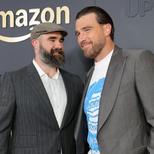 Jason Kelce Says He and Travis Kelce Refocus on Their Family During NFL Offseason (Exclusive) 790