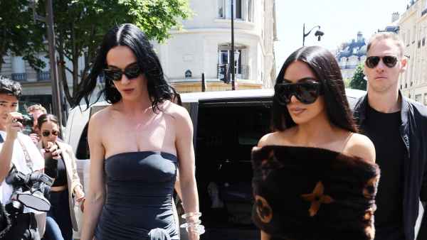 Jeff Bezos Fiancee Lauren Sanchez Marks Bachelorette Party With Kim Kardashian Katy Perry and More