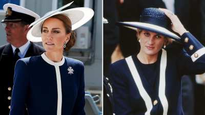 Kate Middleton Channels Princess Diana in Nautical Inspired Style Split Template Updated
