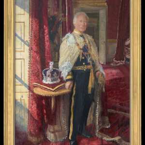 King Charles and Queen Camilla's Official Coronation Portraits Unveiled