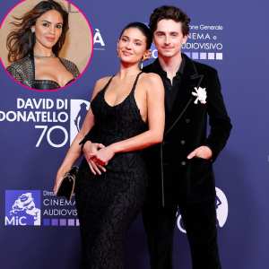 Promo Eiza Gonzalez Shows Support for Ex Timothee Chalamet and Kylie Jenner Debut