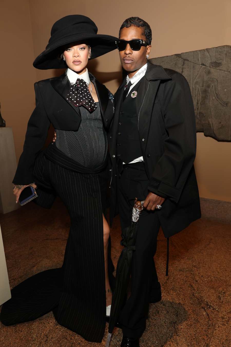 Rihanna aSAP Rocky Met Gala 2025GettyImages-2213641847