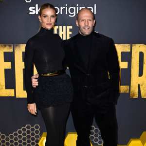 Rosie Huntington-Whiteley Laughs Off Jokes About Jason Statham Following Sexy Bikini Pics