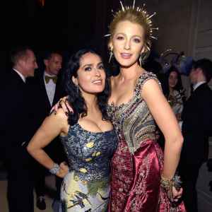 Salma Hayek Says Shes Close With Blake LIvely and Ryan Reynolds Kids