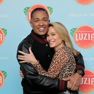 T.J. Holmes Refers to Amy Robach as His Spouse