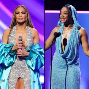 Tiffany Haddish Jokes About Jennifer Lopez Being Single and Kissing Dancers After 2025 AMAs Opening Split Template Updated