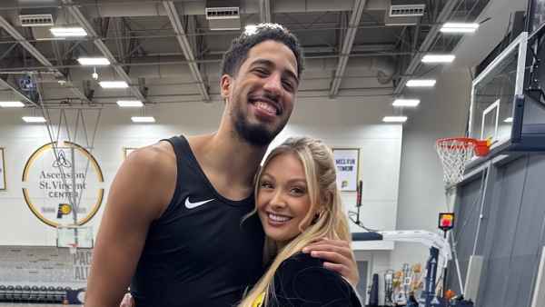 Tyrese Haliburton s Girlfriend Jade Jones Celebrates With My Baby After Crazy Game 1 Win