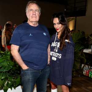 Bill Belichick and Jordon Hudson