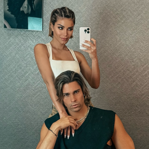 Aleska Génesis y Luca Onestini