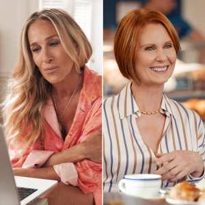 And Just Like That Recap- Carrie Comes Between Aidan and His Ex-Wife Miranda Becomes a Meme 007