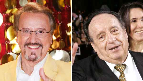 Carlos Vilagran y Roberto Gomez Bolanos Chespirito