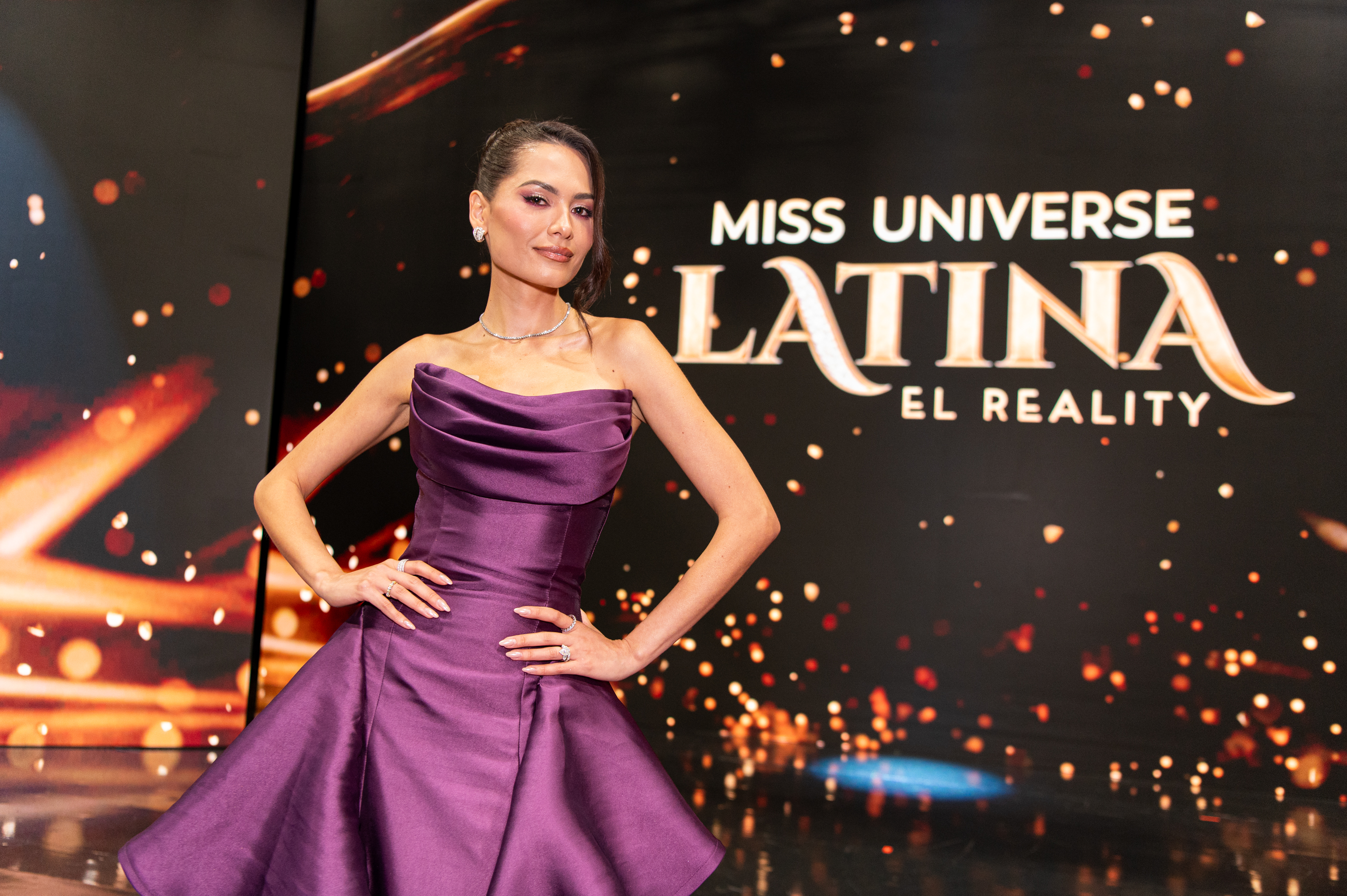 Andrea Meza, en Miss Universe Latina.
