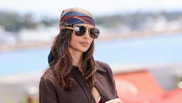 Emily Ratajkowski Shows Off Tiny Bikini Bottoms While Dancing on the Beach