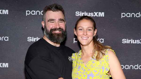 Feature Kylie Kelce Reacts to a Jason Kelce Pin-Up Tattoo