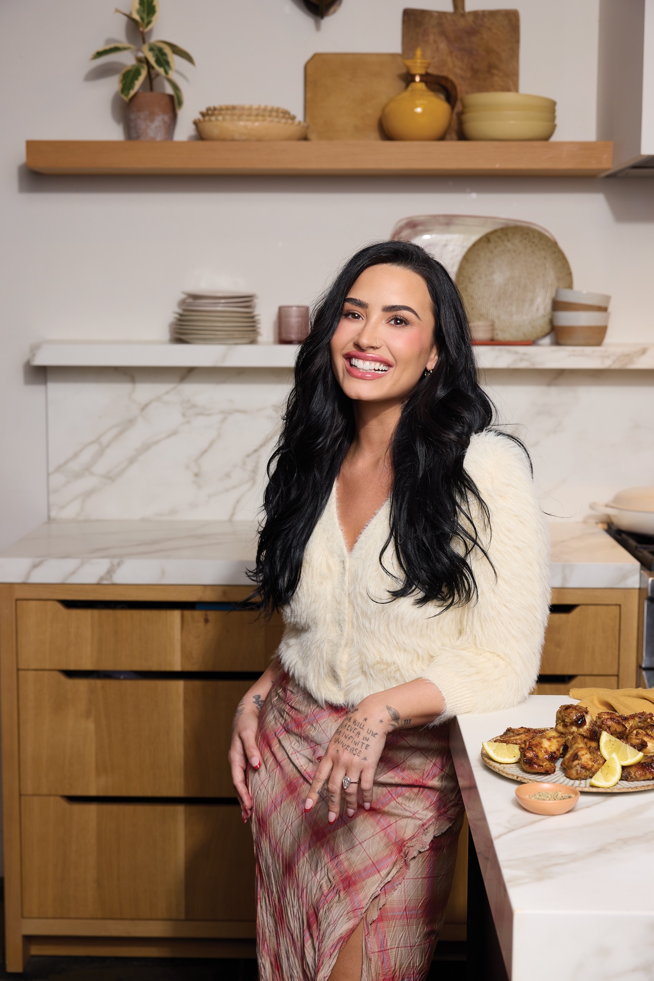 Flatiron Books-Demi Lovato Releases New Cookbook One Plate At a Time