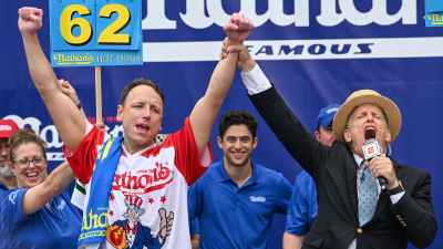 Feature GettyImages-1514693519 Joey Chestnut Hot Dog Eating 2023