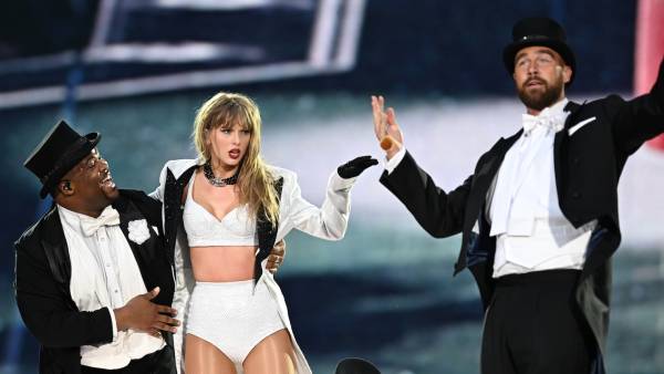 Travis Kelce Jokes About Opening Shows for Girlfriend Taylor Swift: 'I'm a Hype Man'