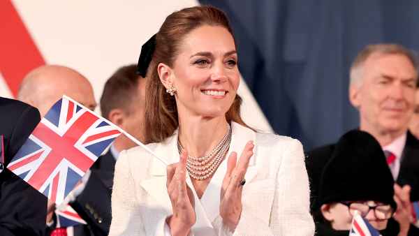 Catherine, Princess of Wales attends a concert to mark the 80th Anniversary of VE Day at Horse Guards Parade on May 08, 2025 in London, England. The King and Queen, joined by Members of the Royal Family, will take part in events from May 5th to May 8th to commemorate the 80th anniversary of VE Day, which signalled the end of the Second World War in Europe.