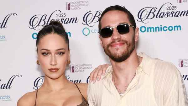 Pete Davidson and Elsie Hewitt.