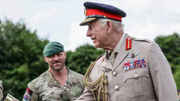 King Charles III Green Beret Man