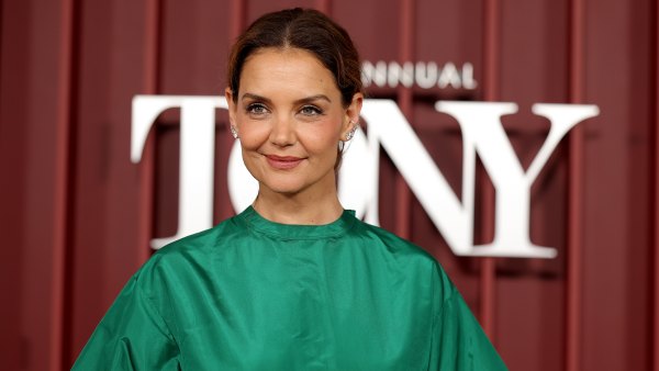 Katie Holmes attends The 78th Annual Tony Awards at Radio City Music Hall on June 08, 2025 in New York City.