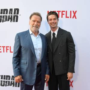 GettyImages-2219722859 arnold schwarzenegger says son patrick never asked about acting