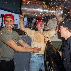 Feature GettyImages-2220275529 Brad Marchand Sprayed With Champagne