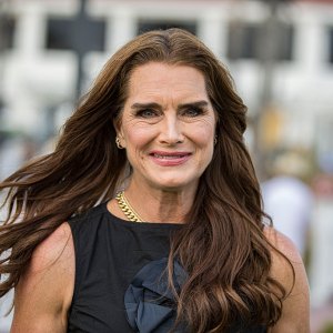 Brooke Shields poses during the Hotel Del Coronado Grand Opening Event on June 18, 2025 in Coronado, California.