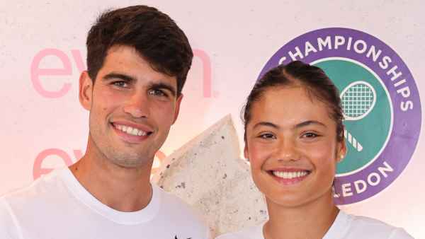 Feature GettyImages-2221597200 Carlos Alcaraz Emma Raducanu Evian Event 2025
