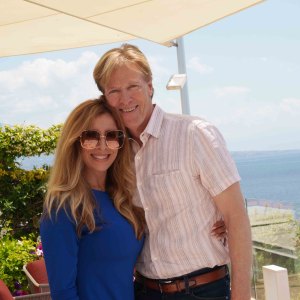 Jack Wagner and Michelle Wolf