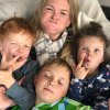 Kelley Wolf says that heinous claims keep her from seeing a children's trio