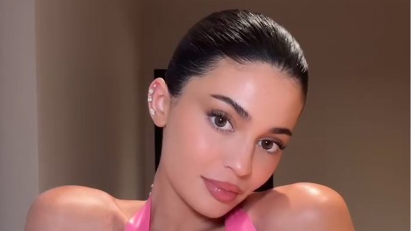 Kylie Jenner Shows Off Her Curves in Sexy Latex Outfit