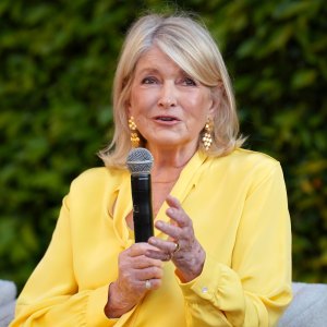 BEVERLY HILLS, CALIFORNIA - MAY 12: Martha Stewart speaks during Netflix FYSEE: Martha ATAS Official at The Maybourne Beverly Hills on May 12, 2025 in Beverly Hills, California. (Photo by Gonzalo Marroquin/Getty Images for Netflix)