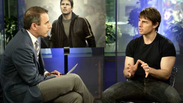 Matt Lauer and Tom Cruise on Today Show Take Us Back