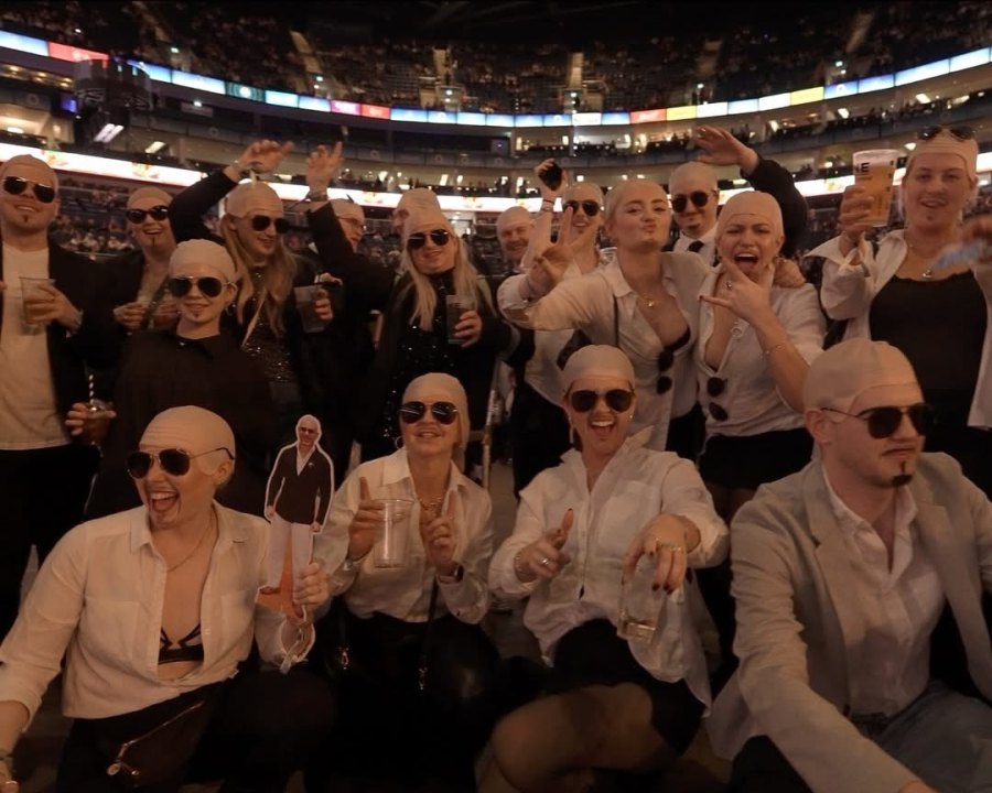 Fans en el concierto de Pitbull