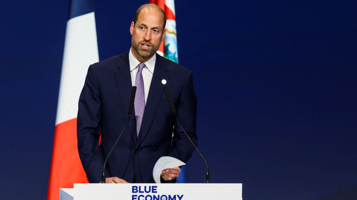 Prince William Makes Impassioned Plea to Protect Oceans During Solo Trip to Monaco