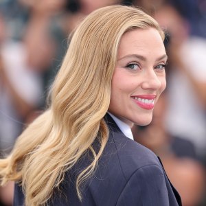 CANNES, FRANCE - MAY 21: Scarlett Johansson poses during the "Eleanor The Great" photocall at the 78th annual Cannes Film Festival at Palais des Festivals on May 21, 2025 in Cannes, France. (Photo by Pascal Le Segretain/Getty Images)