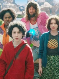 Jason Momoa and the cast of A MIcecraft Movie