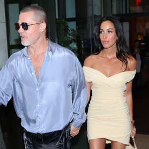 Brad Pitt and Ines de Ramon