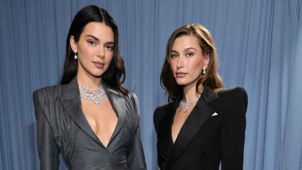 Kendall Jenner and Hailey Bieber